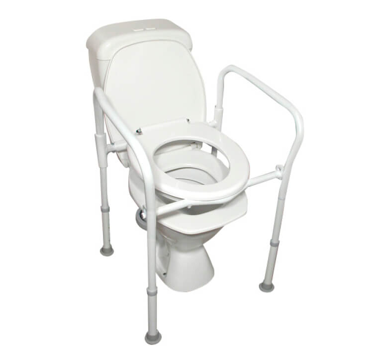 Aluminium Folding Over Toilet Aid | Power Mobility